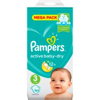 ����.PAMPERS Active Baby/3/ Midi 6-10 �� /124/ - marislav.ru - ������������